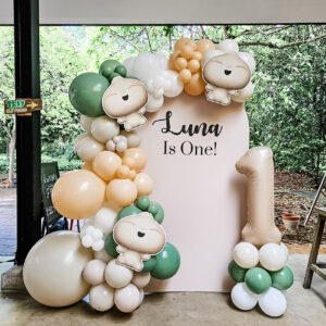 Delightful Dumpling Birthday Party Backdrop
