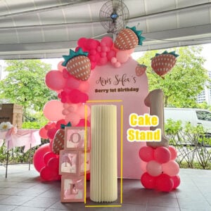 Paper Plinth for Cake