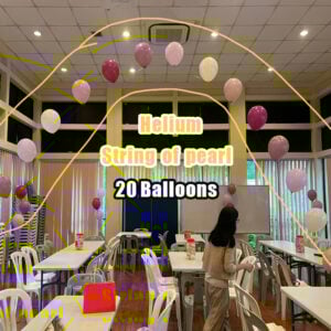 Helium String Of Pearl (20 Balloons)